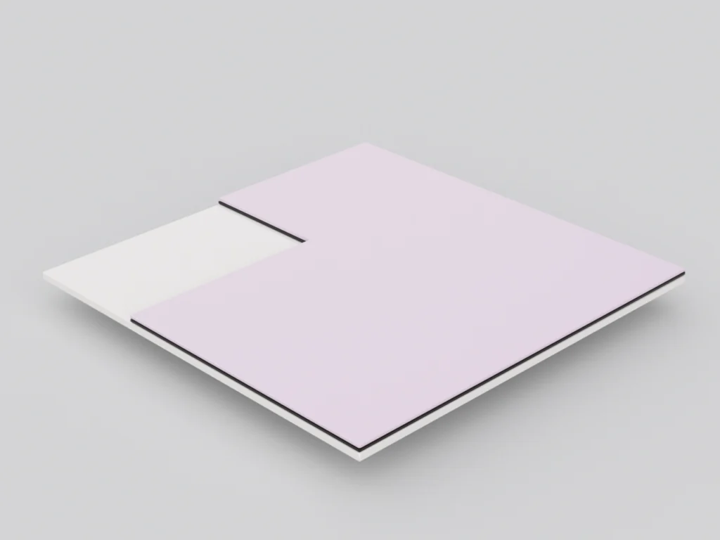 Chrome Coating Manufacturing Process step 4 Etching | Calibvision ceramic calibration target