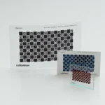 ChArUco calibration board on soda-lime glass with laser-written brown chrome pattern, ±1µm accuracy