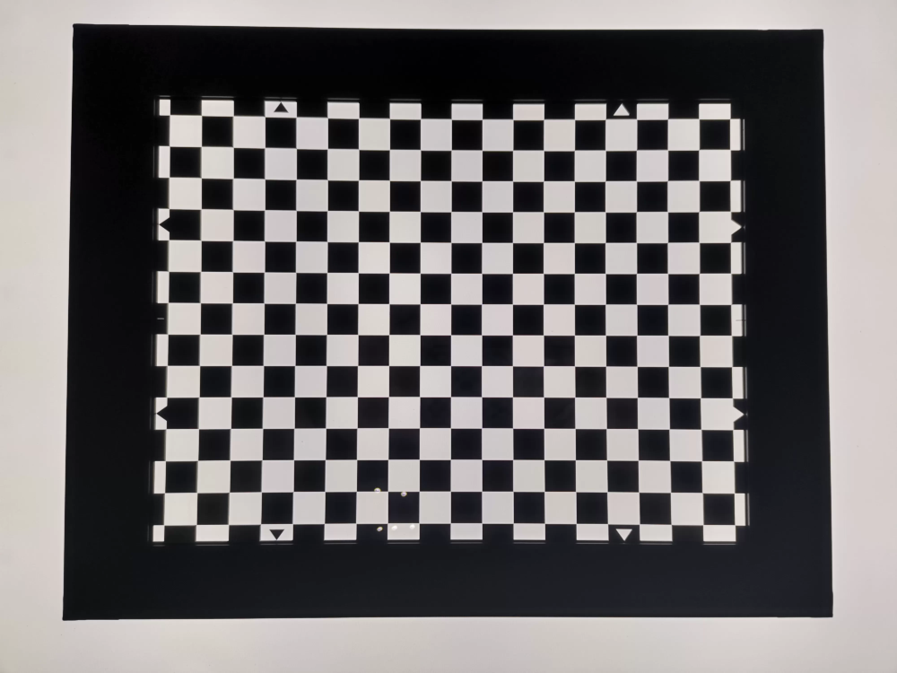 Reflective Checkerboard Test Chart for Distortion & Resolution ...