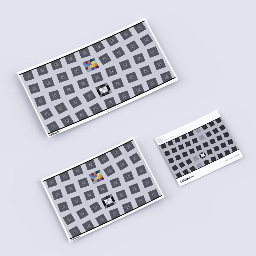 sfrplus test chart — imatest designed grid target for automated mtf, distortion, and sharpness mapping