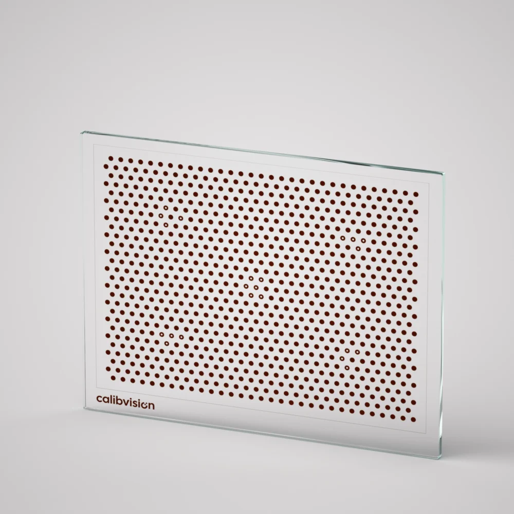 halcon calibration plate — circular mark targets for mvtec halcon