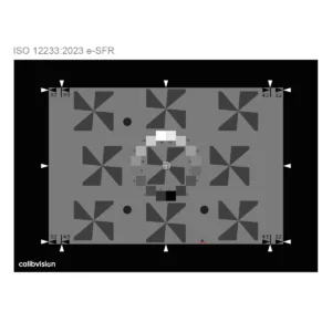 endoscope iso12233 2023 e sfr film test chart 6 1 calibvision