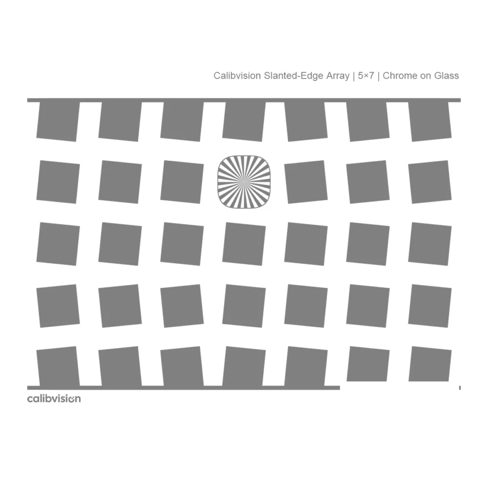 sfrplus 5x7 test chart chrome on glass 10 1 contrast calibvision